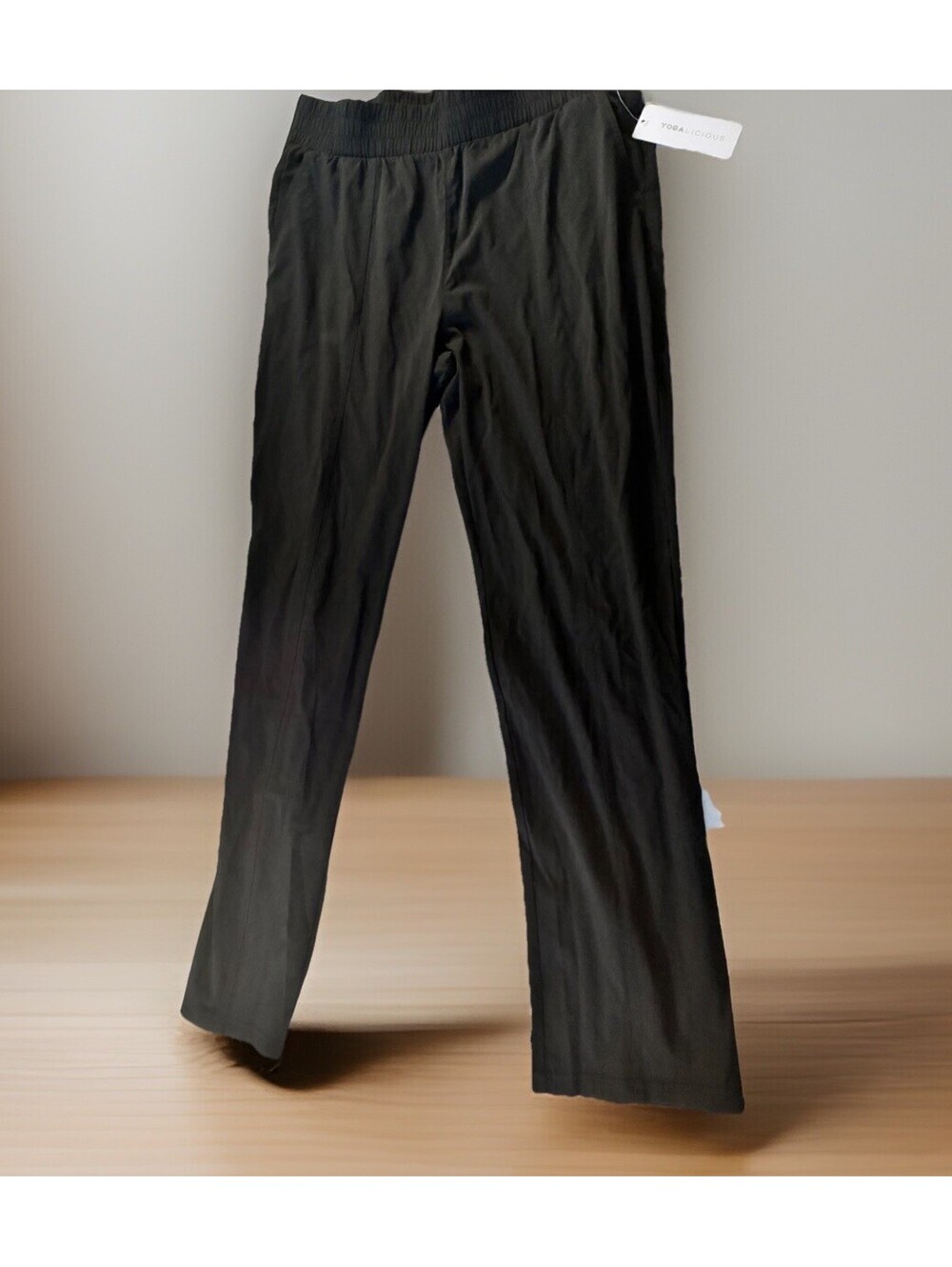 Yogalicious Women's Trekki Modern Day Pant Black Size Large New W/Tags